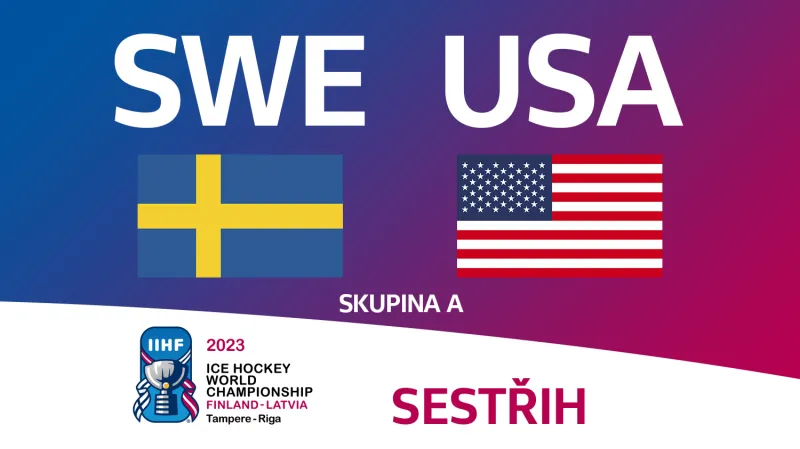 Sestřih utkání Švédsko – USA