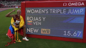 Záznam odpoledního atletického bloku - 1. 8.