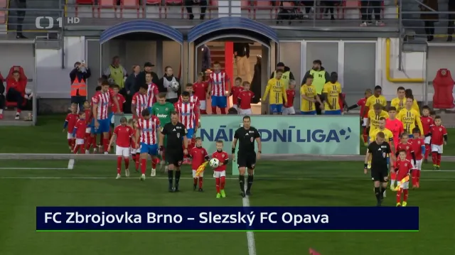 Sestřih utkání Zbrojovka Brno – Slezský FC Opava