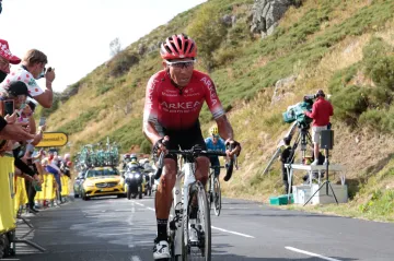 Kolumbijský cyklista Nairo Quintana na Tour de France