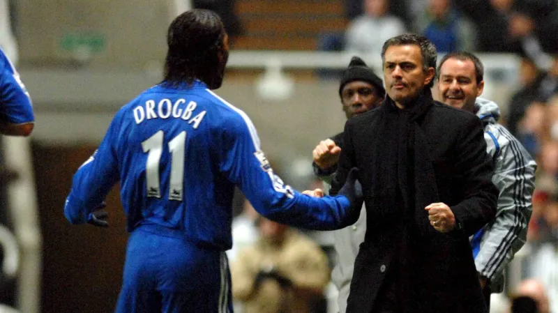 Mourinho během angažmá v Chelsea