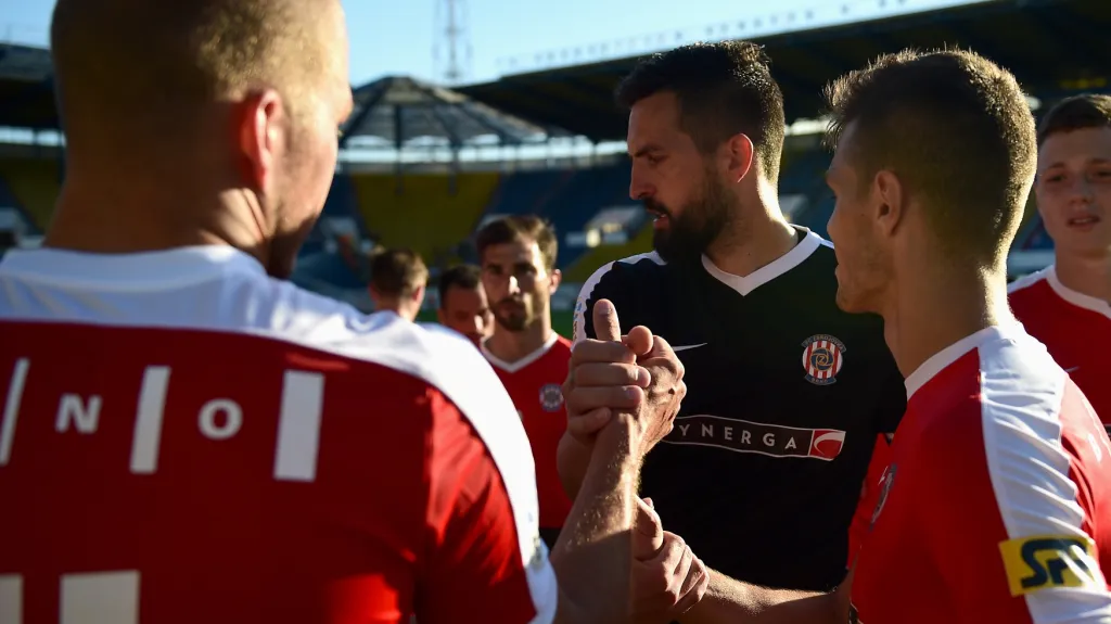 Dušan Melichárek se spoluhráči z Brna