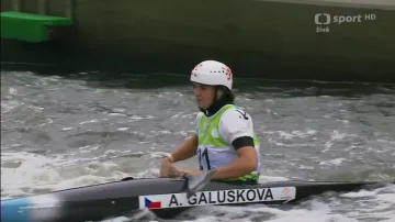 Semifinálová jízda a ohlasy Antonie Galuškové