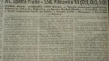 Reportáž z prvního zápasu Vítkovic se Spartou