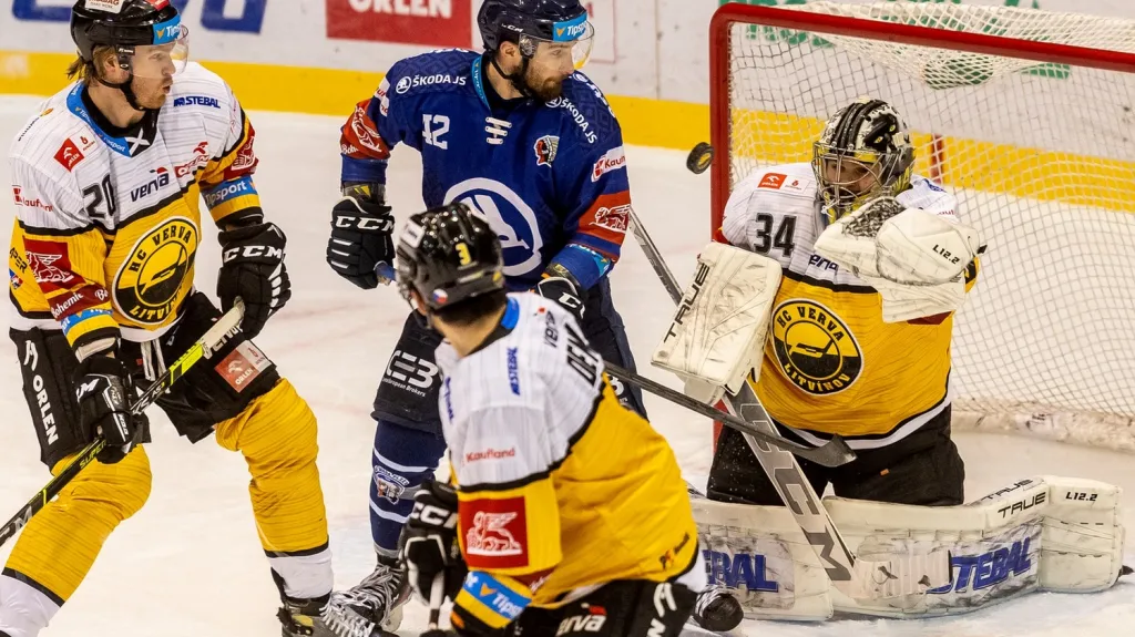 Utkání Litvínov - Plzeň