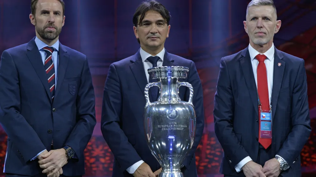 Gareth Southgate, Zlatko Dalič a Jaroslav Šilhavý