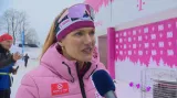 Gabriela Soukalová se ve štafetě po pěti letech pustila do závodu