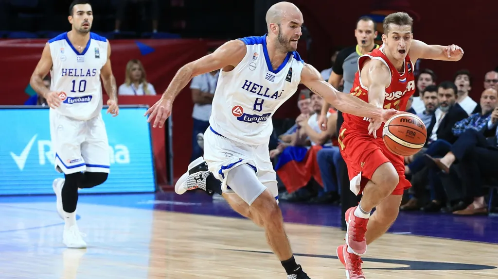 Utkání Řecko - Rusko