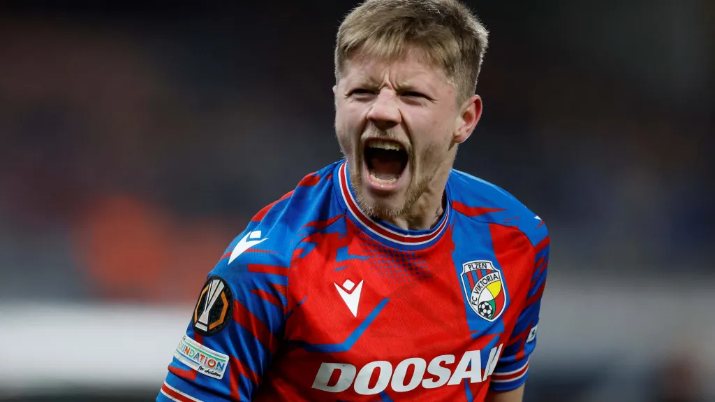 Lukáš Červ v zápase proti Laziu