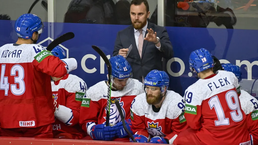 Filip Pešán na české střídačce