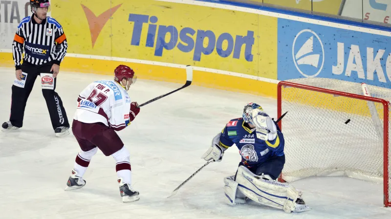 Petr Ton proměňuje nájezd proti Liberci