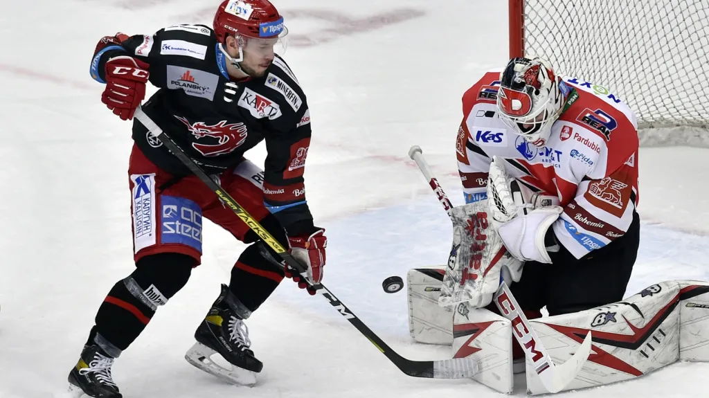 Utkání Třinec - Pardubice