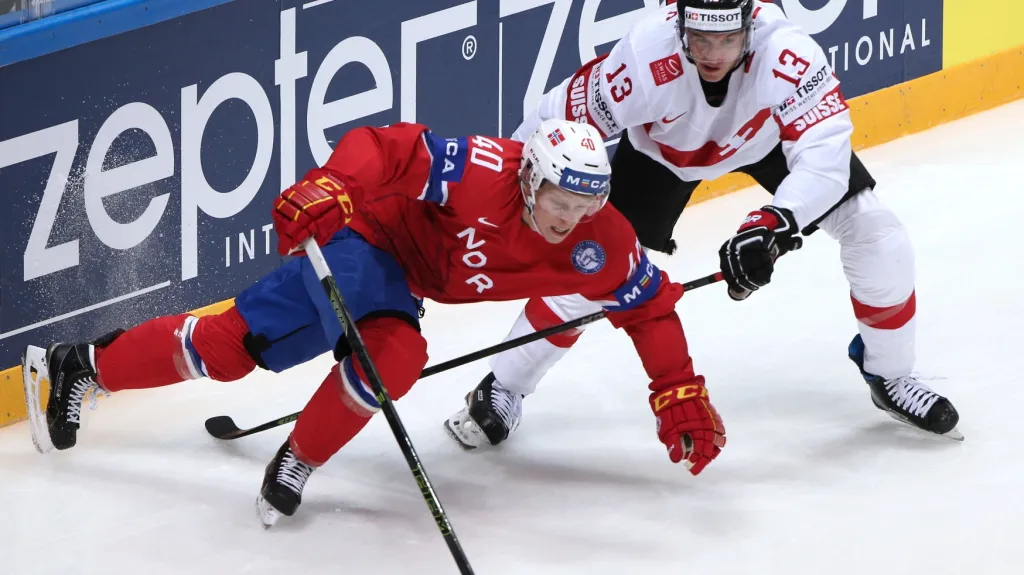 Utkání Norsko - Švýcarsko