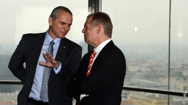 Vítězslav Lavička a Petr Rada