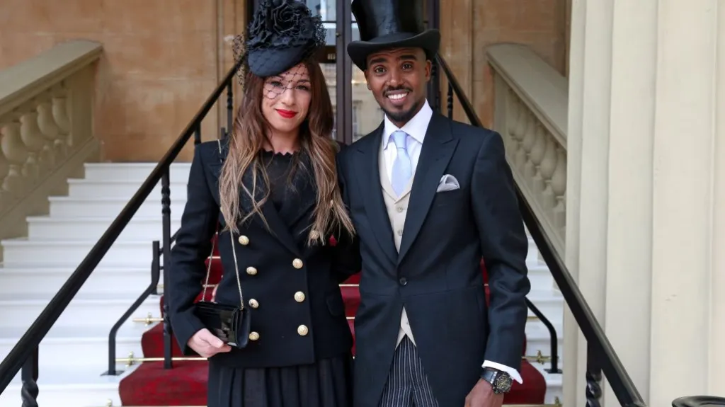 Mo Farah byl pasován na rytíře