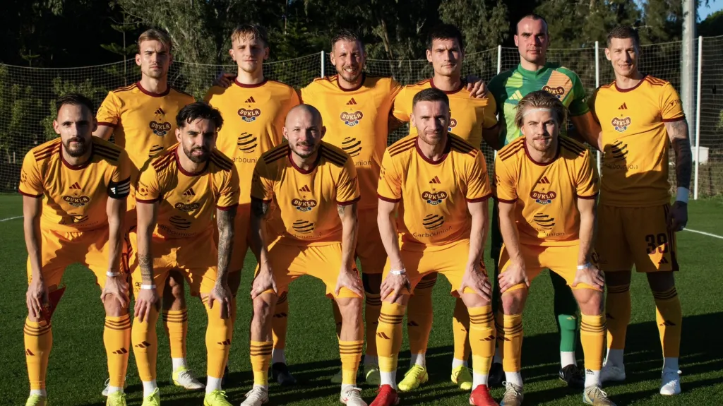 Fotbalisté Dukly Praha