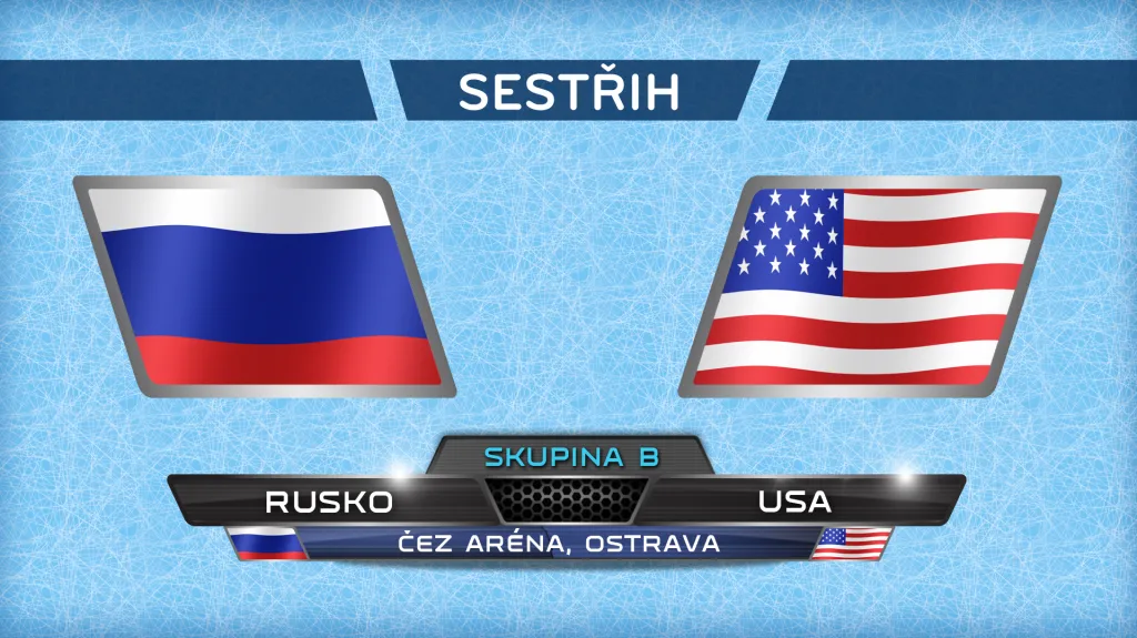 Sestřih utkání Rusko - USA