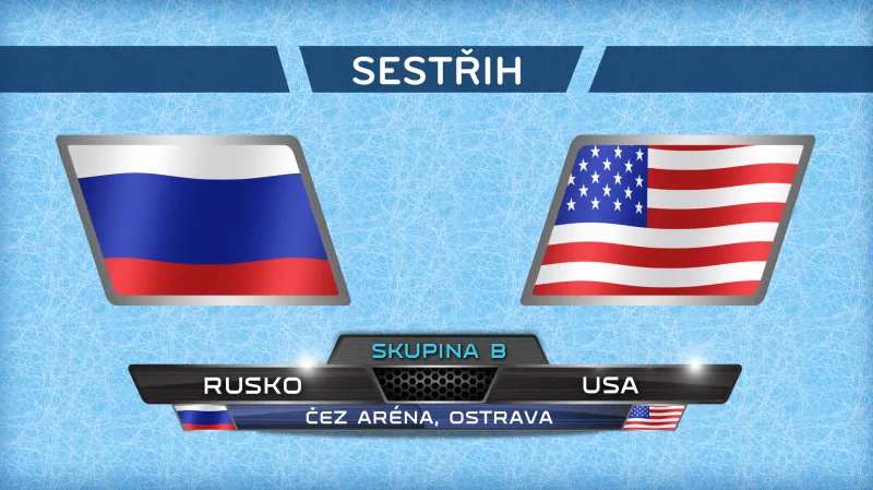 Sestřih utkání Rusko - USA