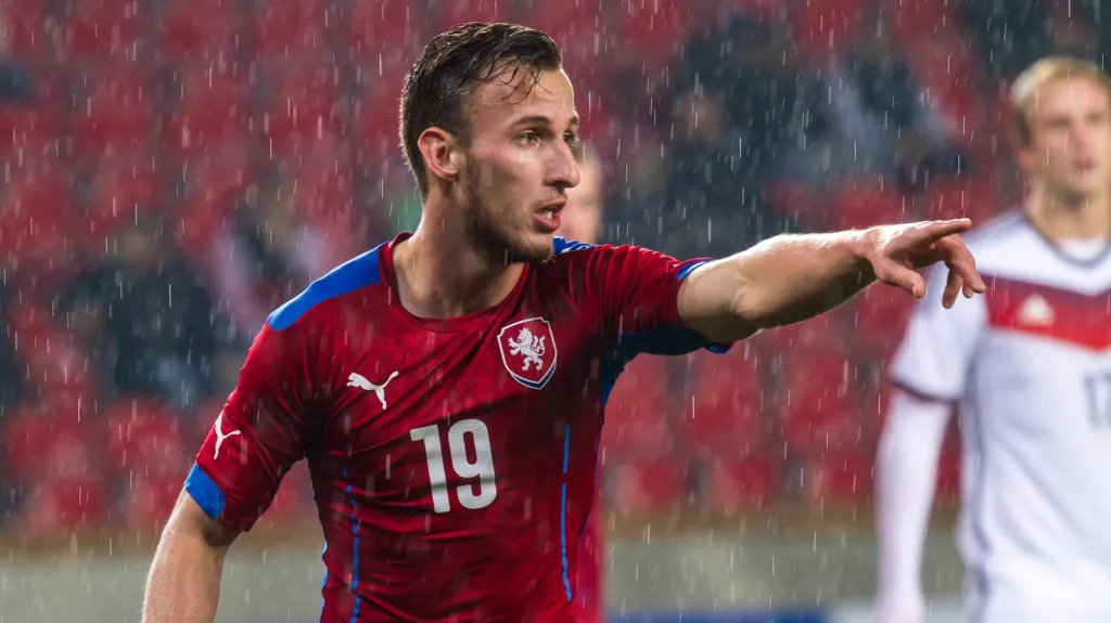 Matěj Hybš v reprezentačním dresu