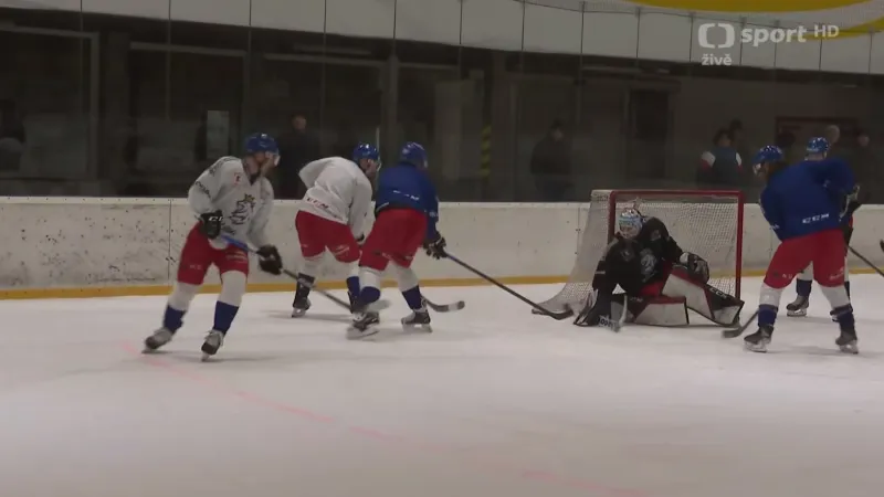 Jak vypadá trénink české hokejové reprezentace