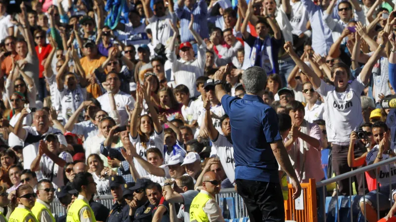 Trenér José Mourinho se loučí s fanoušky Realu Madrid