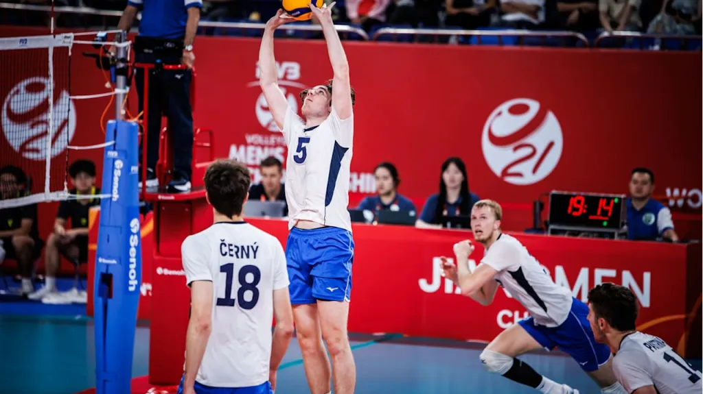 Čeští volejbalisté do 21 let