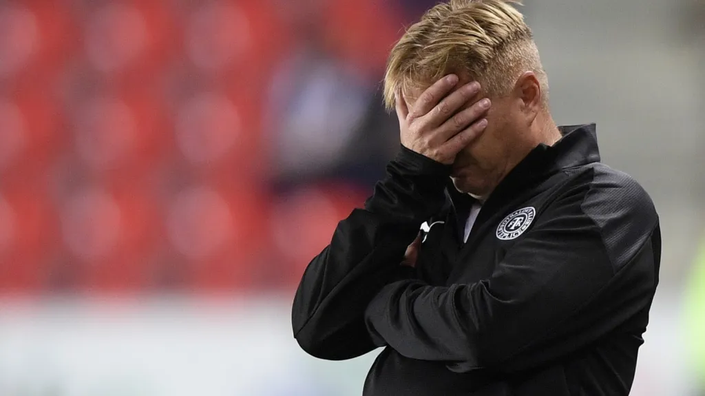 Trenér Teplic Stanislav Hejkal