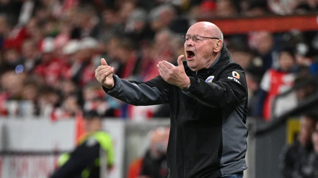 Plzeňský kouč Miroslav Koubek