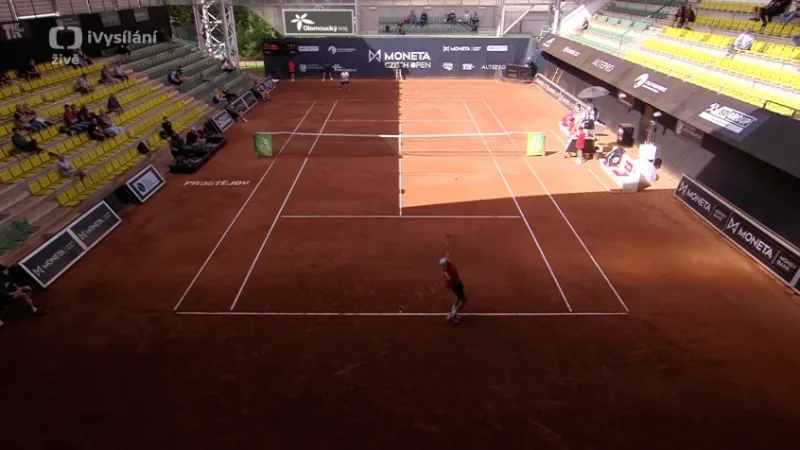 Závěr zápasu Andújar - Travaglia