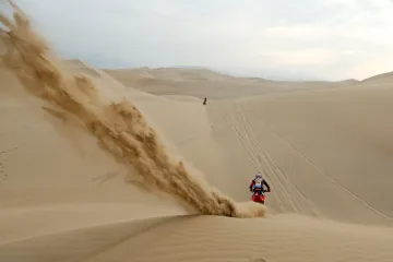 Antoine Meo na Rallye Dakar