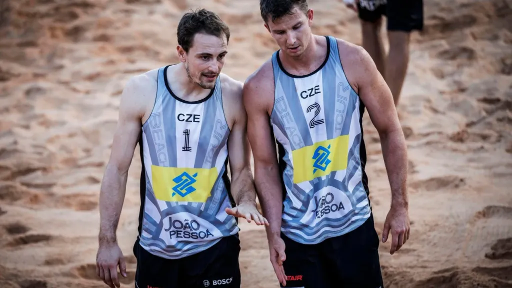 Ondřej Perušič s Davidem Schweinerem