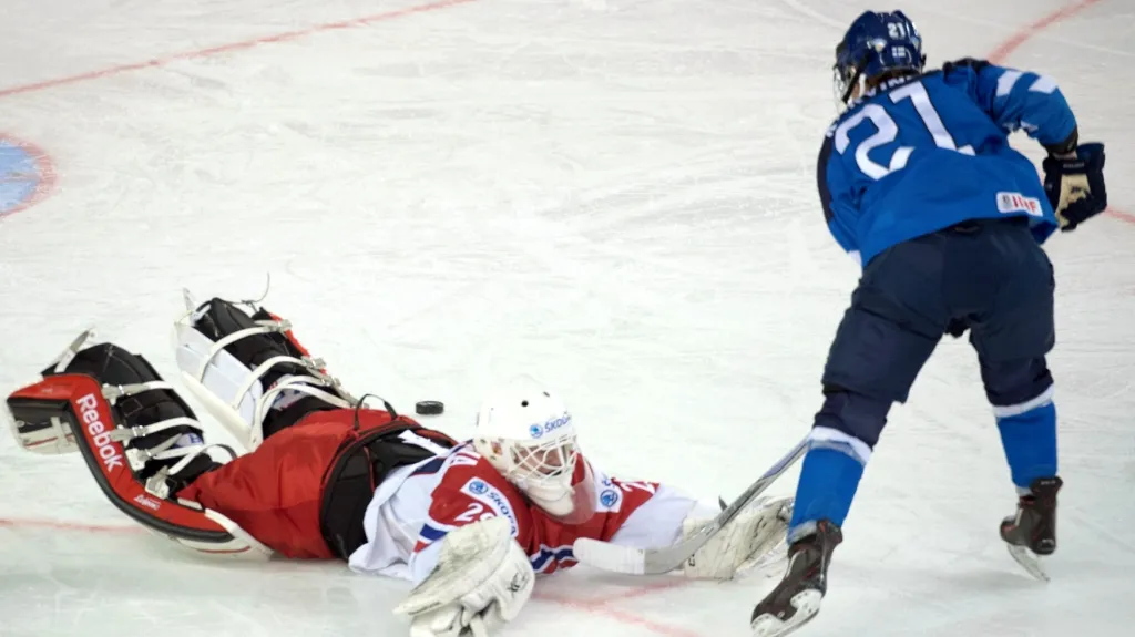 Utkání MS žen Finsko - Česko