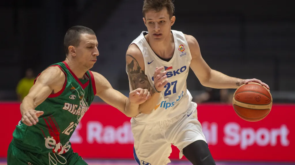 Vít Krejčí v utkání s Bulharskem