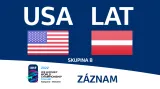 Záznam utkání USA - Lotyšsko