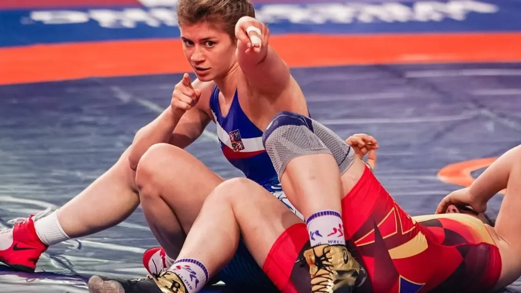 Zápasnice Adéla Hanzlíčková 