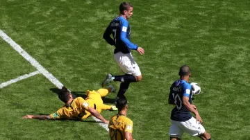 Penaltový zákrok na Griezmanna