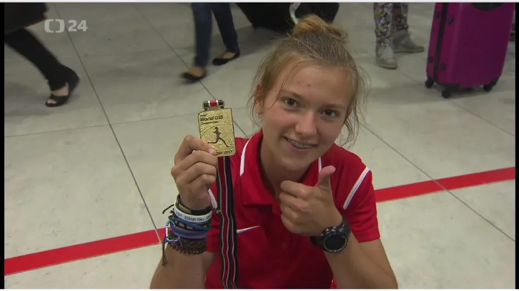 Zlatá Malíková: Posledních 150 metrů jsem to zkusila napálit, a vyšlo to