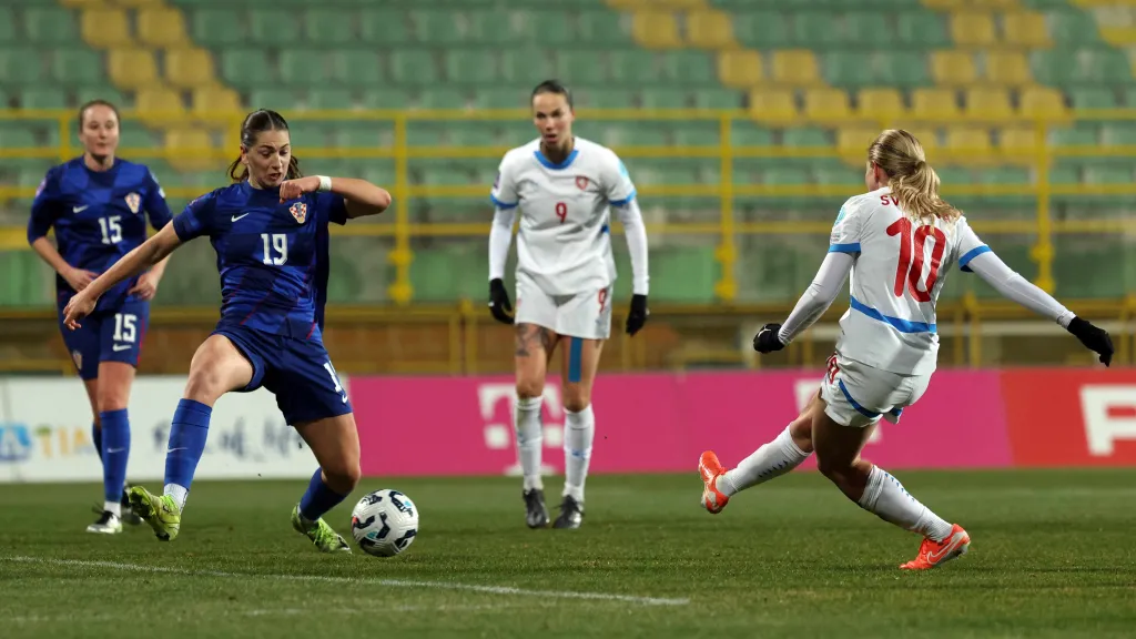 Únorové utkání Chorvatsko – Česko 