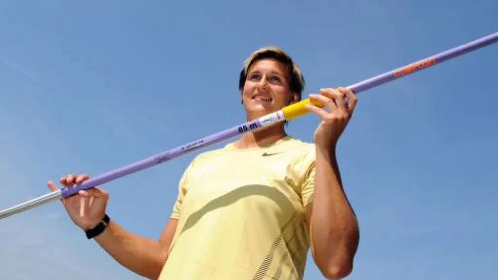 Barbora Špotáková s novým oštěpem