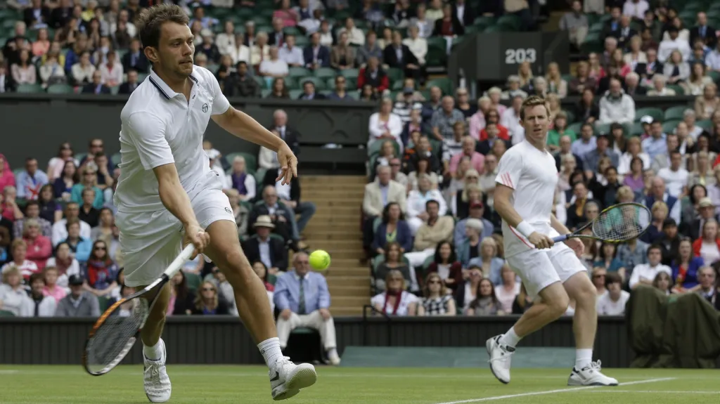 Frederik Nielsen (vlevo) a Jonathan Marray