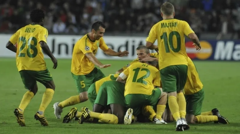 Radost hráčů Žiliny