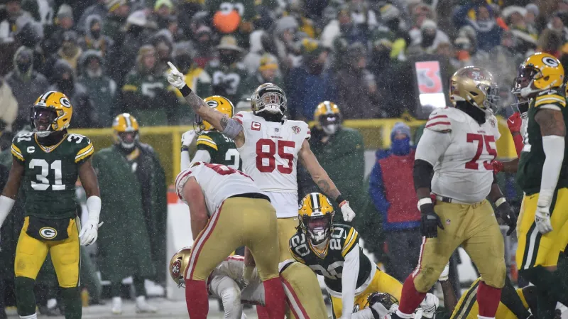 Utkání Green Bay - San Francisco