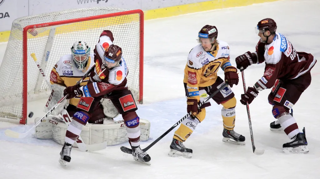 Utkání Jihlava - Sparta