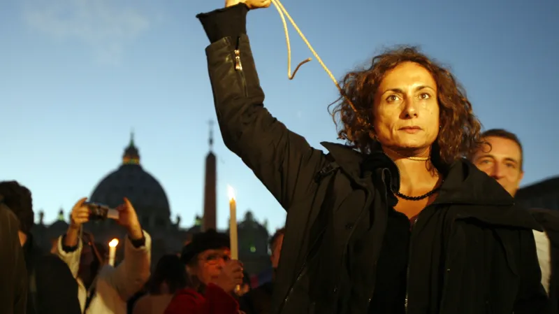 Italská obhájkyně transgender osob Vladimir Luxuria