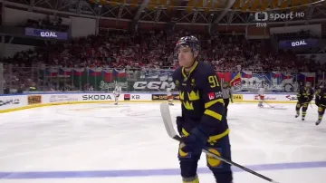 Gól v utkání Česko – Švédsko: Carlsson – 0:1 (2. min.)