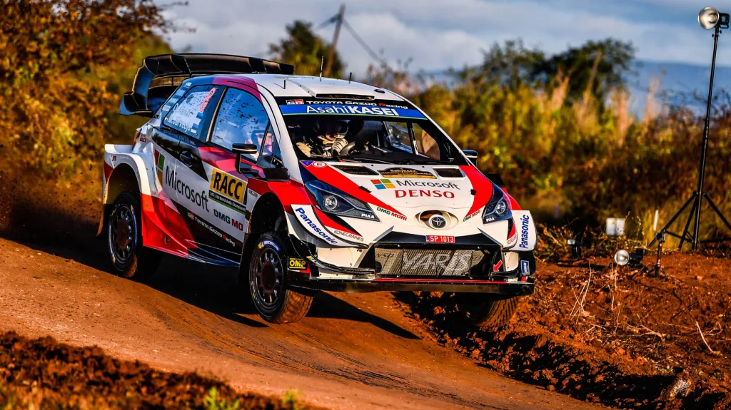 Estonec Tanäk na trati v Katalánsku