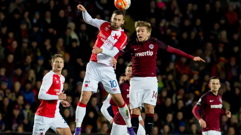 Utkání Sparta - Slavia
