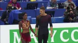 Nepovedený krátký program dvojice Vanessa  Jamesová - Morgan Cipres