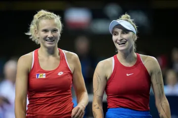 Kateřina Siniaková a Markéta Vondroušová
