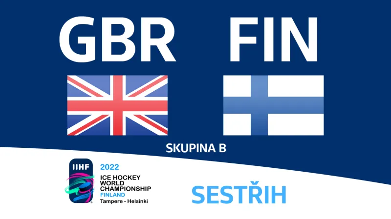 Sestřih utkání Velká Británie – Finsko